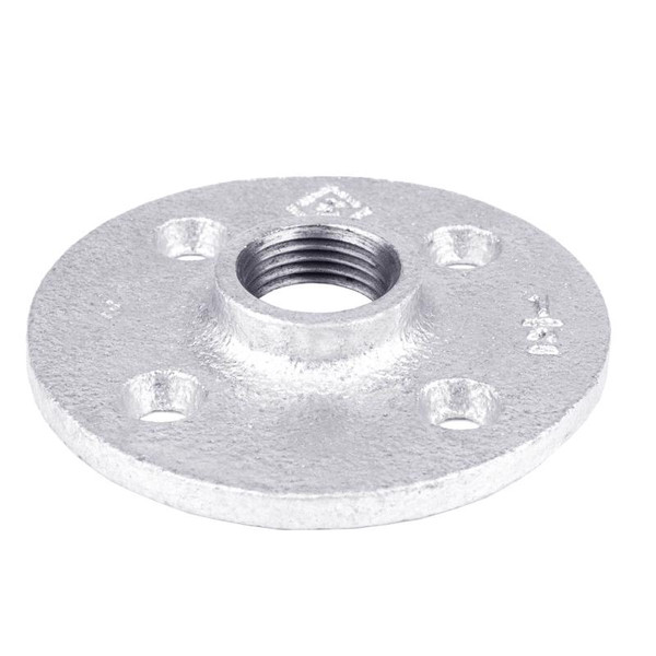 FLANGE FLOOR 1/2 GALV STZ Industries 1/2 in. FIP each Galvanized Malleable Iron Floor Flange