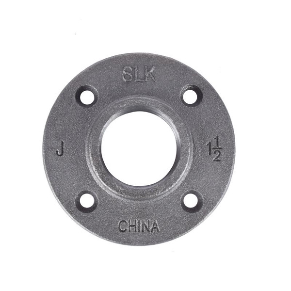 FLOOR FLANGE 1-1/2BLACK