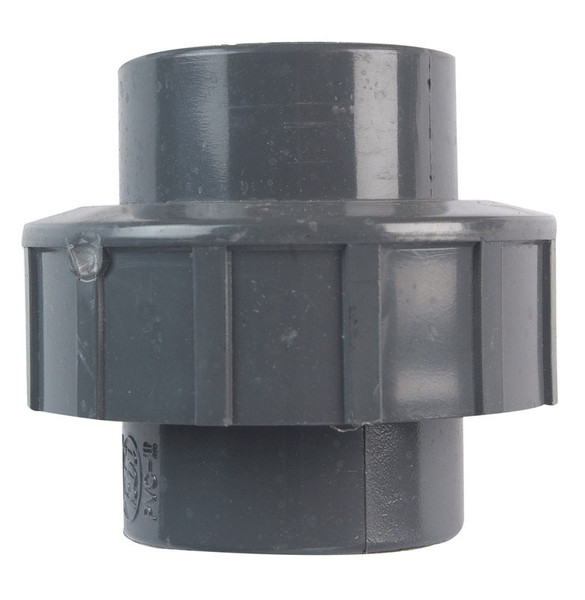 UNION SCH80 1.25FPT PVC