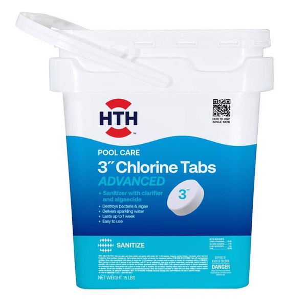 POOL CHLORN TAB 3 15LB
