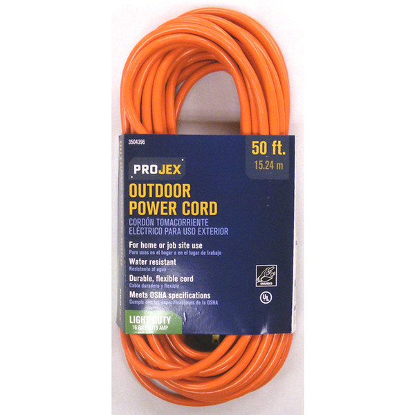 CORD EXTN 16/3SJTW50ORG