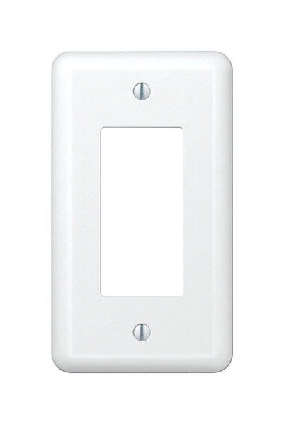 WALLPLT WHTE STEEL 1R