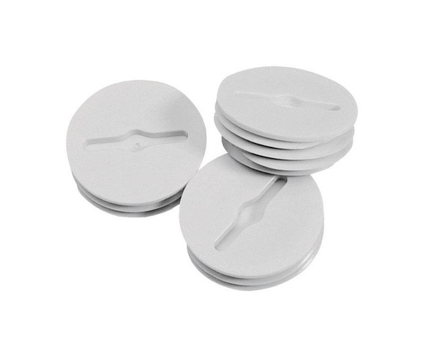 1/2 CLOSR PLUGS WHT 4PK