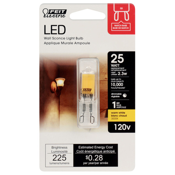 LED WDG G9 SW 25W DIM