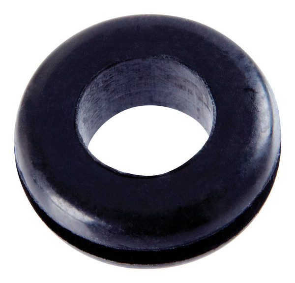 GROMMET 3/16T X 1/16 GRV Jandorf 1/2 in. D Rubber Grommet 5 pk