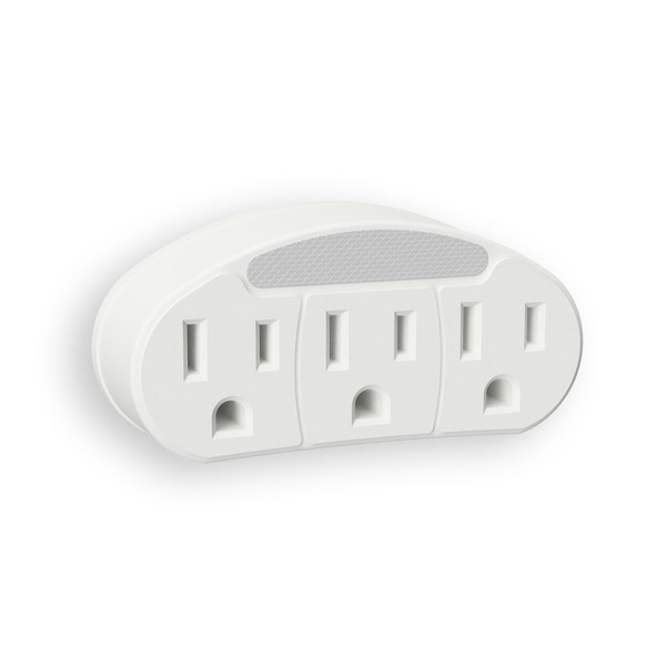 NITE LITE W/ 3 OUTLETS