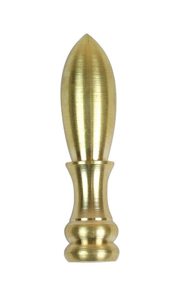 FINIAL 2 BRASS PK/1