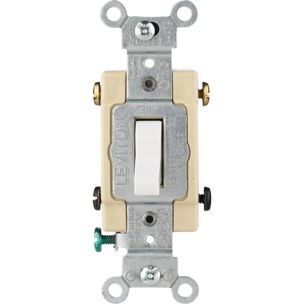 SWITCH 4/W 15A WHITE