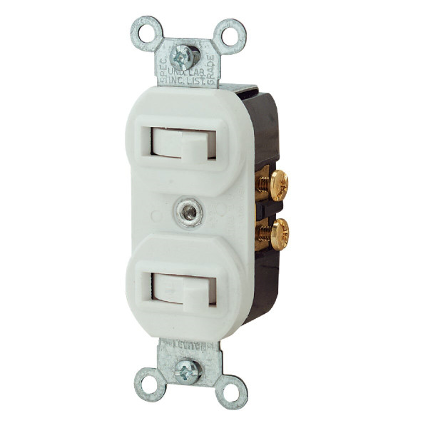 3WAY SWITCH SP 15A WHT