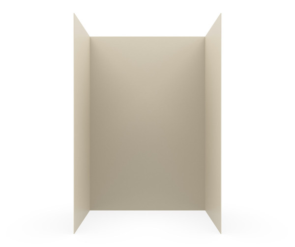 Swanstone SMMK72-3650 36x50x72 Smooth Glue-Up Bathtub and Shower Wall Kit, Coastal Sands