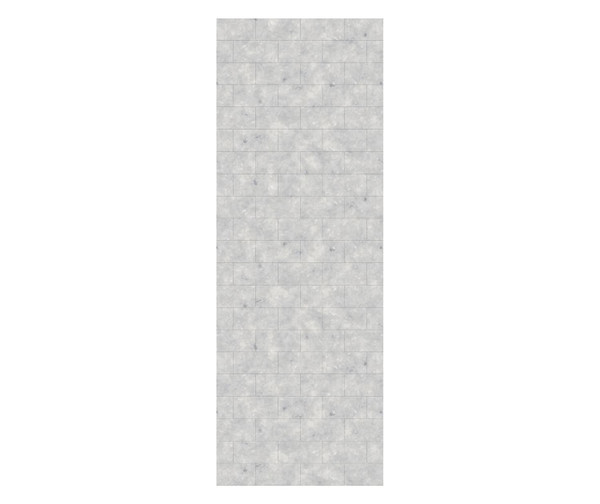 Swanstone Metro Subway Tile 30 x 84 Glue-Up Bathtub & Shower Wall Panel, Ice