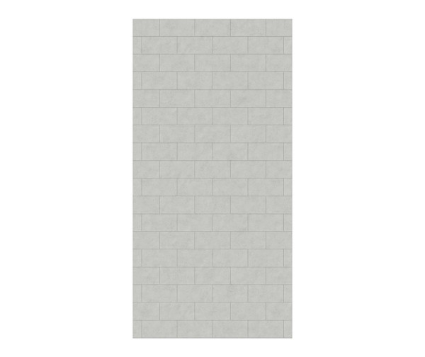 Swanstone Metro Subway Tile Glue-Up Bathtub & Shower Wall Panel 42x72 Birch