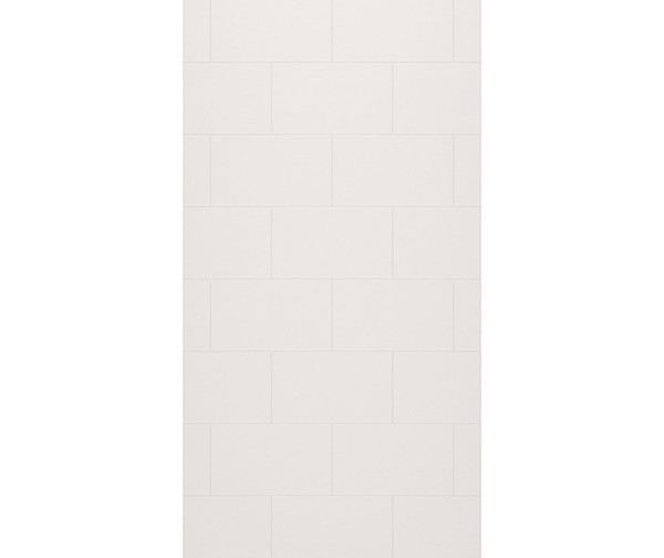 Swanstone TSMK-9642-1 42x96 Traditional Subway Tile Glue-Up Bathtub & Shower Wall Panel, Birch