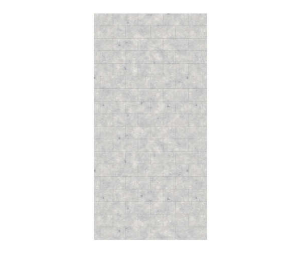 Swanstone Metro Subway Tile Glue-Up Bathtub & Shower Wall Panel 38x72 Ice