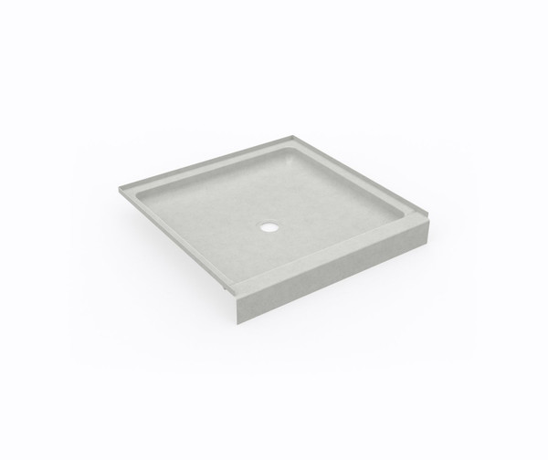 Swanstone SS-3636 36x36 Alcove Shower Pan with Center Drain in Birch