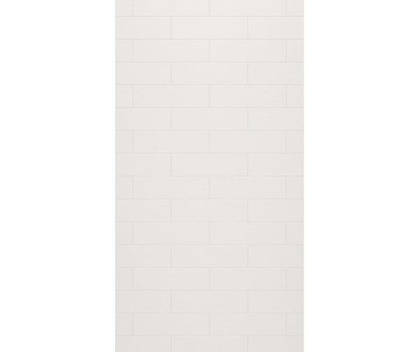 Swanstone MSMK-7238-1 38 x 72 Modern Subway Tile Glue-Up Bathtub Shower Wall Panel Birch