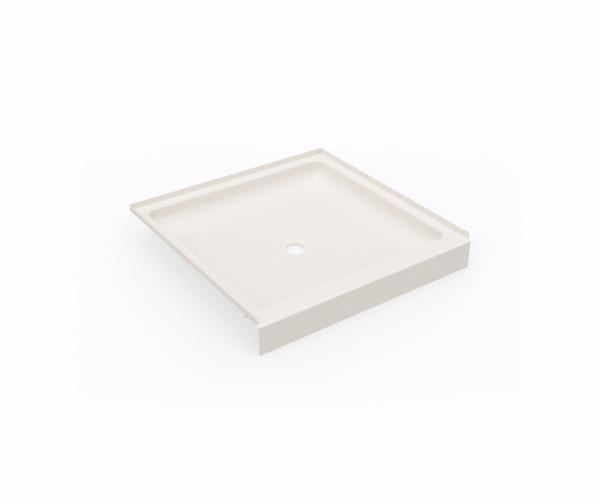Swanstone SS-3636 36x36 Alcove Shower Pan Center Drain Bisque