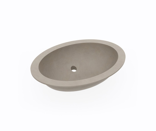 Swanstone UL-1913 13 x 19 Undermount Single Bowl Sink, Limestone