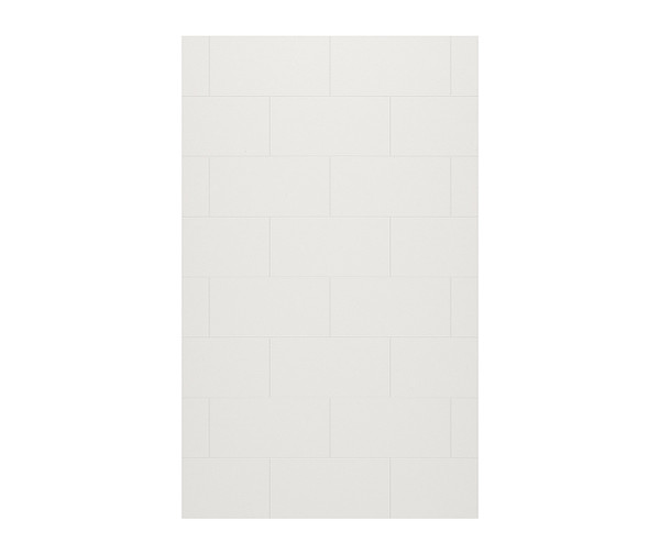 Swanstone TSMK-9636 36x96 Traditional Subway Tile Glue-Up Bathtub & Shower Wall Panel, Birch