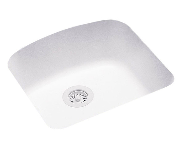 Swanstone US-2021 20 x 21 Undermount Large Bowl Sink Bisque