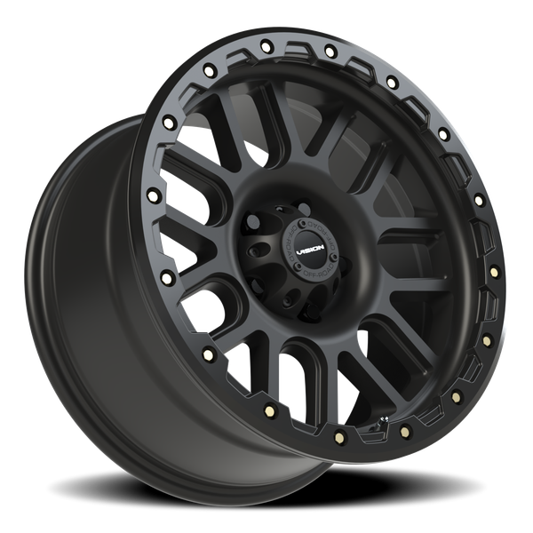 Vision Wheel 5x5.0 MB Nemesis - Matte Black Finish Automotive Wheel