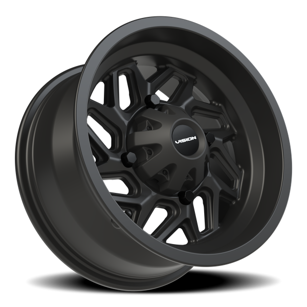 Vision Spyder 4x110 Matte Black Automotive Wheel
