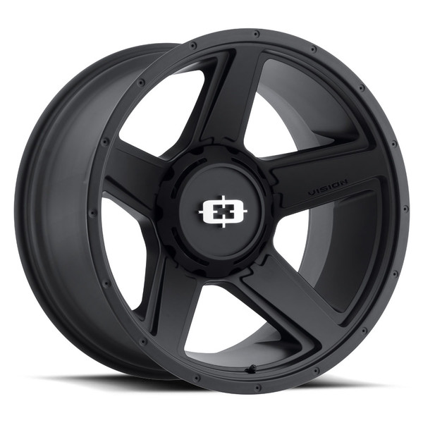 Vision Wheel 8-180 SB VOR EMPIRE 8x180mm Satin Black Automotive Rim