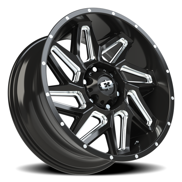 Vision Wheel 6-139.7 GBMS Spyder - Gloss Black Machined Finish