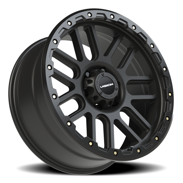Vision Wheel 6-135 MB Matte Black w/Yzinc VOR Nemesis