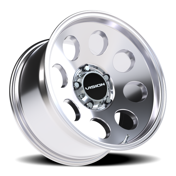 5x135mm Polished Vision Midway Wheel