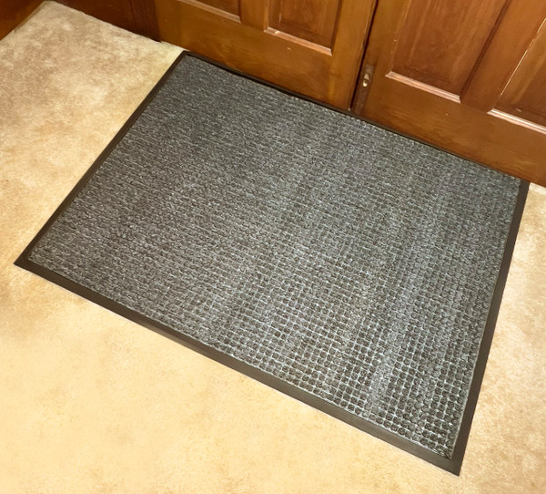 630S35CH Stop-N-Dry Entrance Mat, 3 Feet By 5 Feet By .5 Inch Thick, Charcoal