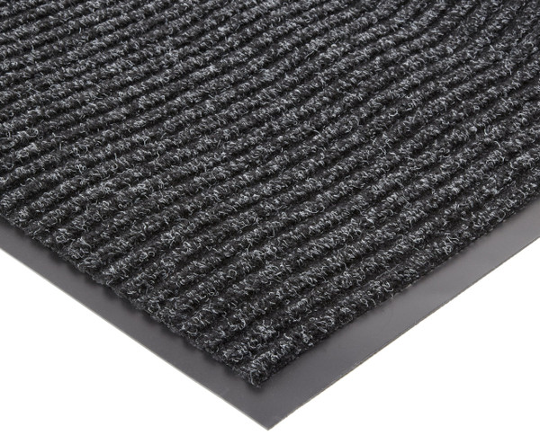 613S36CH Spectra Rib Entrance Mat, 3 Feet By 6 Feet By .375 Inch Thick, Charcoal