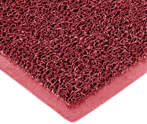 681S35RD DuraLoop Entrance Mat, 3 Feet By 5 Feet By .47 Inch Thick, Red