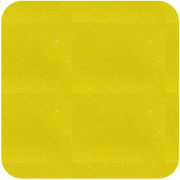 825S55YE Anti-Slip Tape, 50 Pieces, 5.5 Inches By 5.5 Inches, Yellow