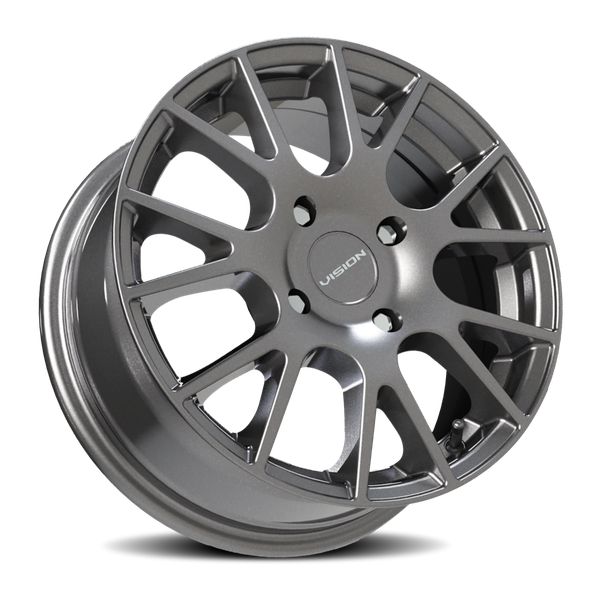 Vision Wheel 4-114.3mm Gunmetal HELLION Automotive Wheel