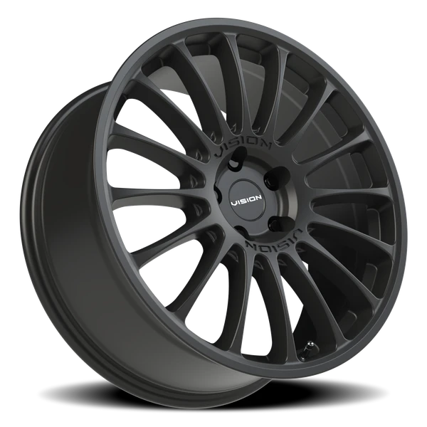 Vision Wheel 5-112 SB Monaco – 5x112mm Satin Black Automotive Wheel