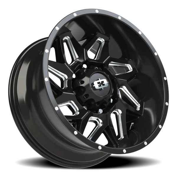 Vision Spyder 8x170mm Gloss Black Machined Automotive Wheel