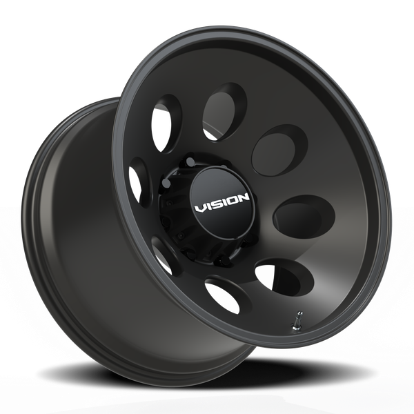 Vision Wheel 8-170 Midway 8-Lug Satin Black Wheel