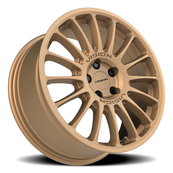 Vision Wheel 5x114.3 Monaco Bronze Finish Automotive Wheel Rim