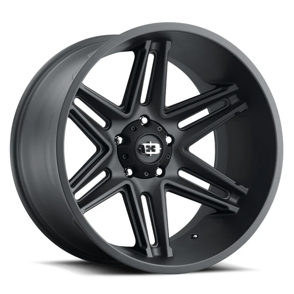 Vision Wheel 6-139.7 SB RAZOR - Satin Black Automotive Wheel