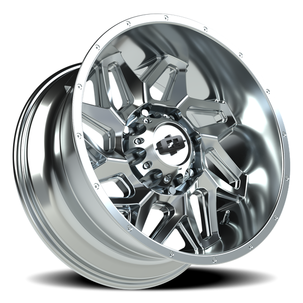 Vision Wheel 8-170 CHR SPYDER Chrome Automotive Wheel Rim 8x170mm