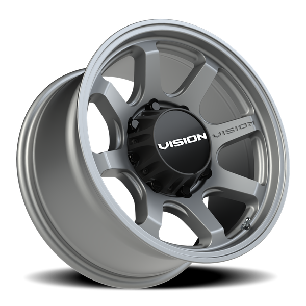 Vision Wheel 8-6.5 SG FLOW - 8 Lug Satin Gunmetal Aluminum Wheel