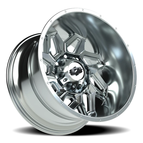 Vision Wheel 8-180 CHR Spyder 8x180mm Chrome Wheel