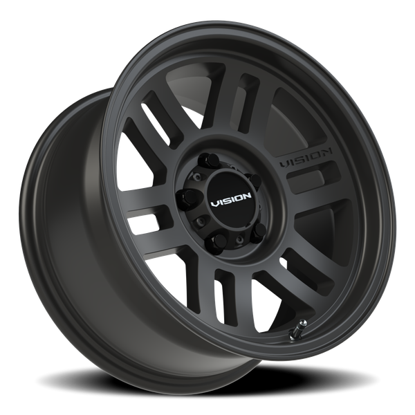 Vision Wheel 5x4.5 Satin Black Overland Wheel