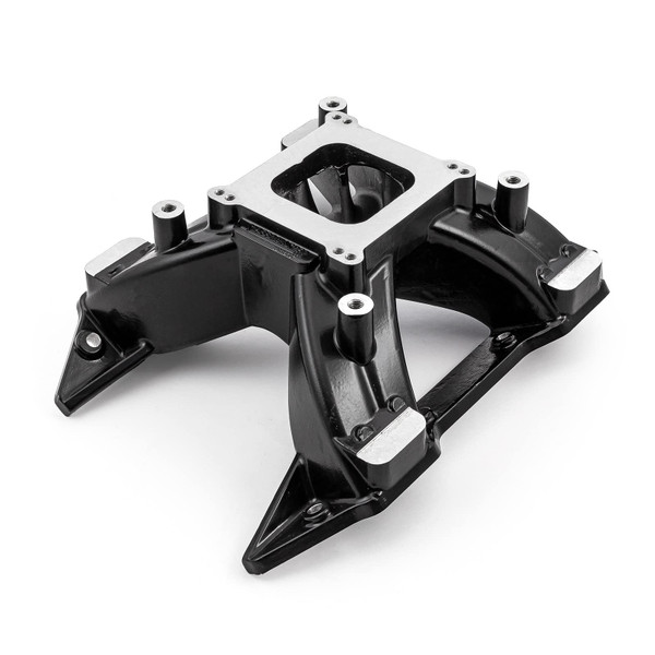 Speedmaster Chrysler Mopar BB 413 426 440 HiRise Aluminum Intake Manifold Black 1-147-061-03