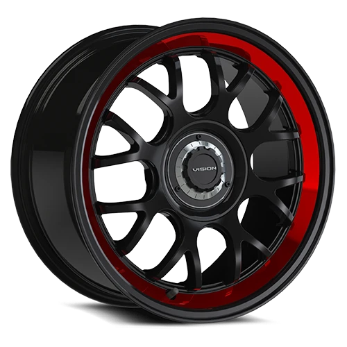 Vision Wheel 5x114.3 Gloss Black RTLP VIS ALPI Automotive Wheel