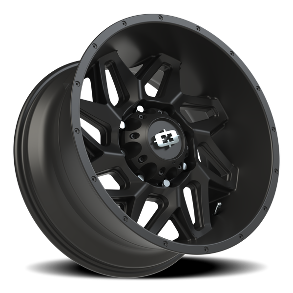 Vision Spyder 8-Lug 180mm Satin Black Wheel