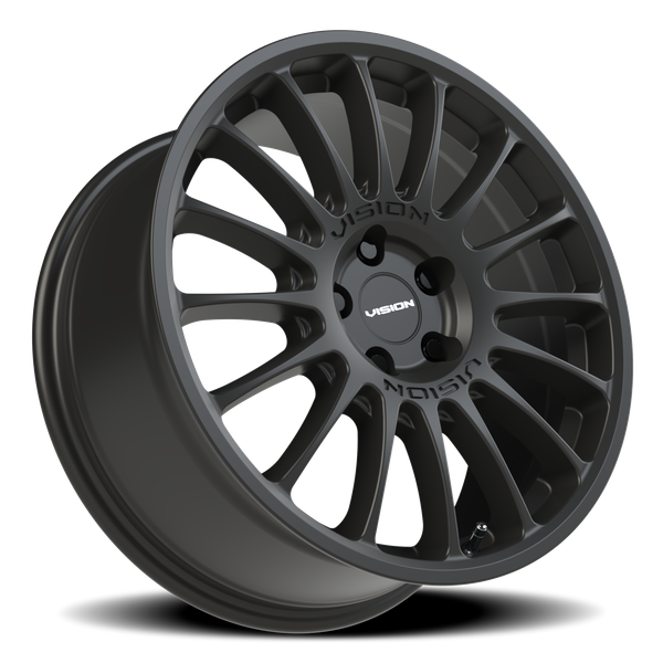 Vision Monaco 5x120mm Satin Black Wheel