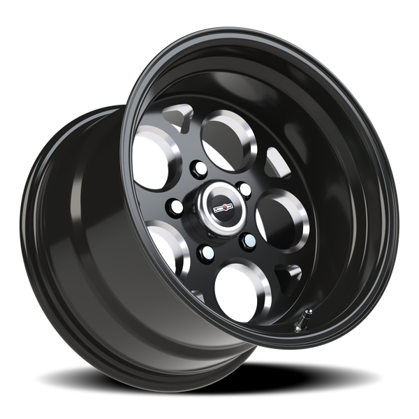 Vision SSR Mag Wheel 5x114.3mm Gloss Black Machined