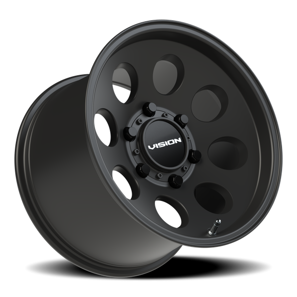 Vision Midway 6-Lug 5.5" Satin Black Wheel